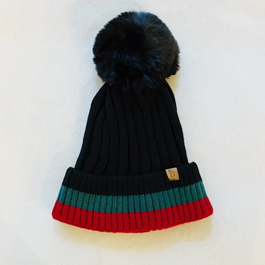Deluna Stripe Beanie-1