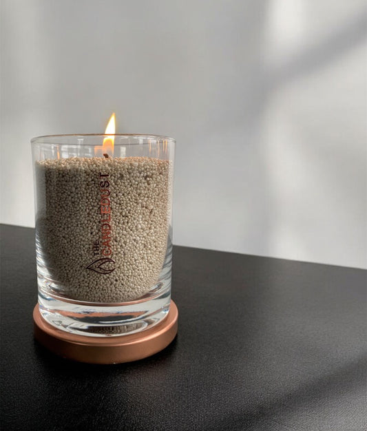 Olive green candle 160g / 350ML / 11.83oz-1