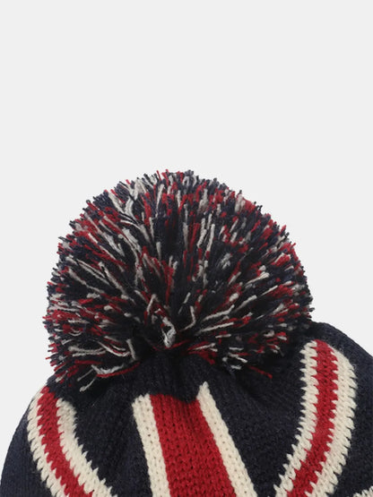 Trendige Strickmütze