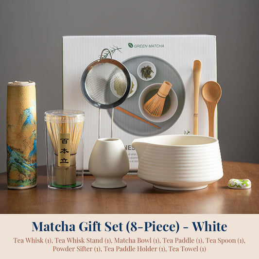 8-teiliges Premium Matcha-Zeremonie-Set