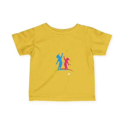 Colorful playful baby T-shirt
