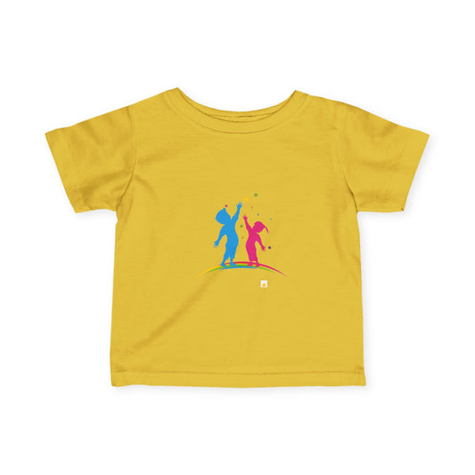 Colorful playful baby T-shirt