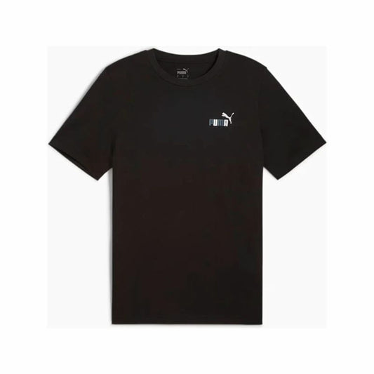 Men’s Short Sleeve T-Shirt Puma Graphics Puma Sports Club Black-0