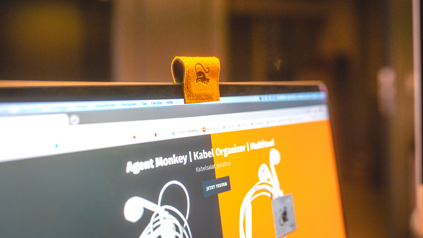 Agent Monkey Multitool | Cable Organizer | Ocean Yellow-4