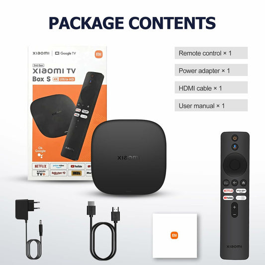 Streaming Device Xiaomi TV BOX S (3RD GEN) 4K-1