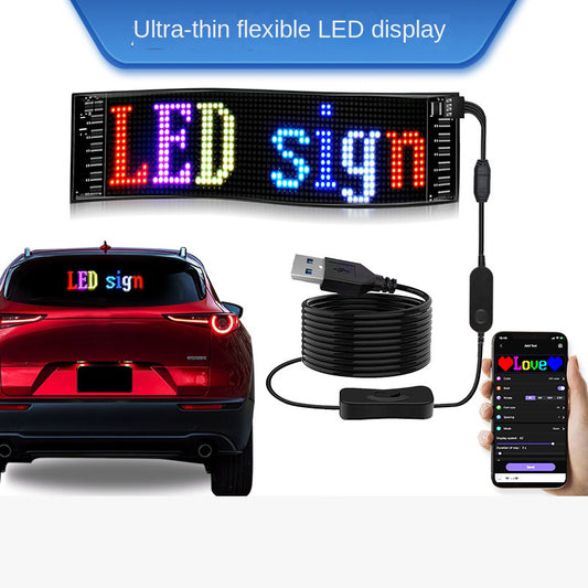 Ultradünnes und flexibles LED-Display