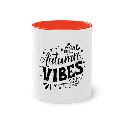 Two-tone Autumn Vibes Coffee Mug, 325 ml