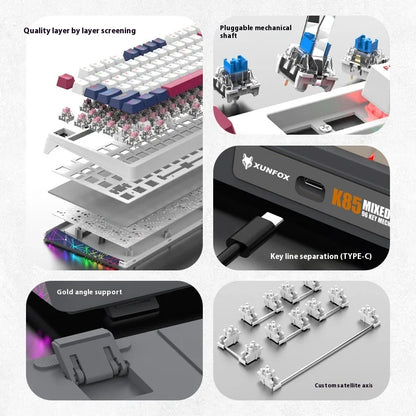 XUNFOX K85 Mechanische Keyboard