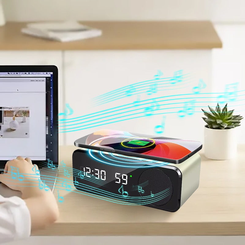 Bluetooth speaker with induction charging function