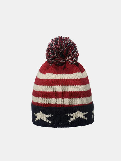 Trendige Strickmütze