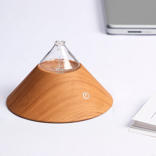 Mount Fuji Portable Nebuliser | Bamboo Waterless Diffuser | Stylish Home Decor  | Pure Essential Oil Diffusing-0