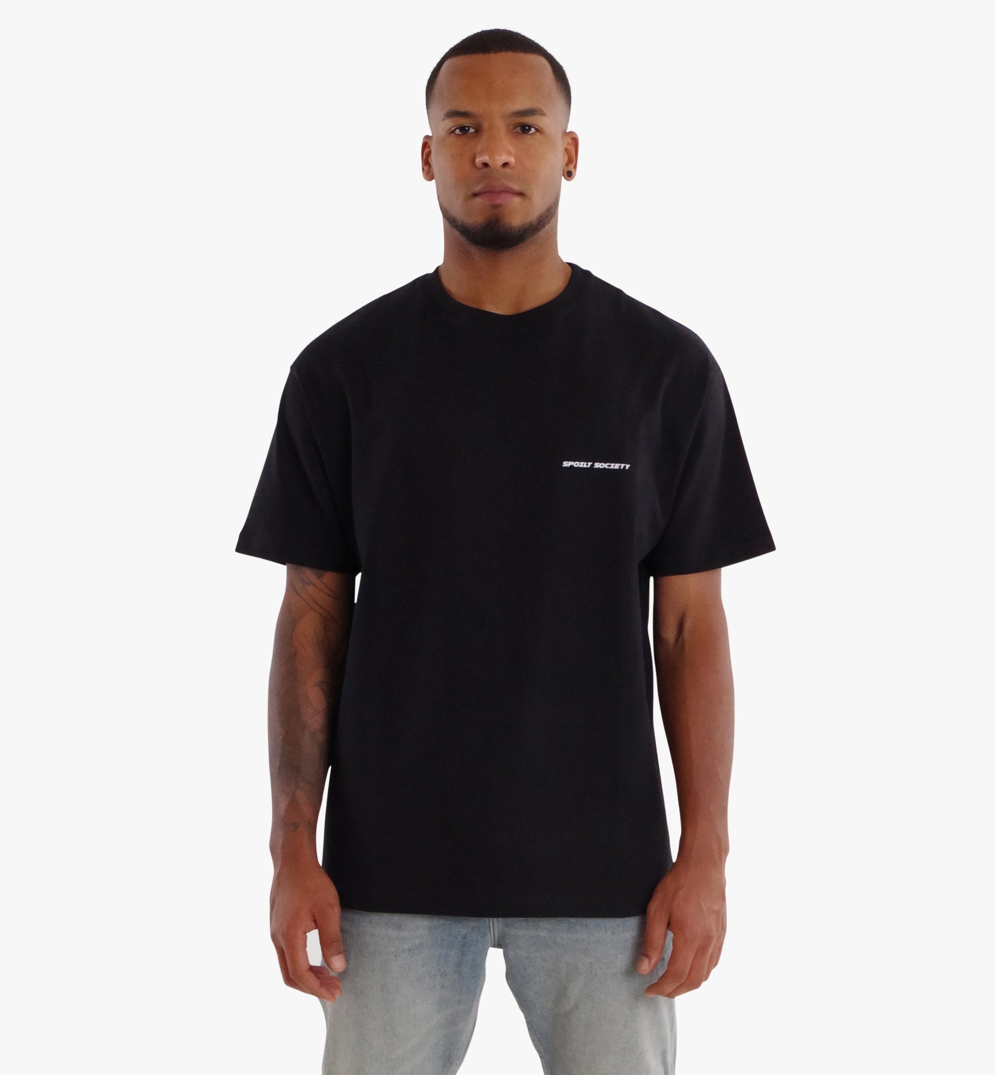 T-Shirt Basic Black-2