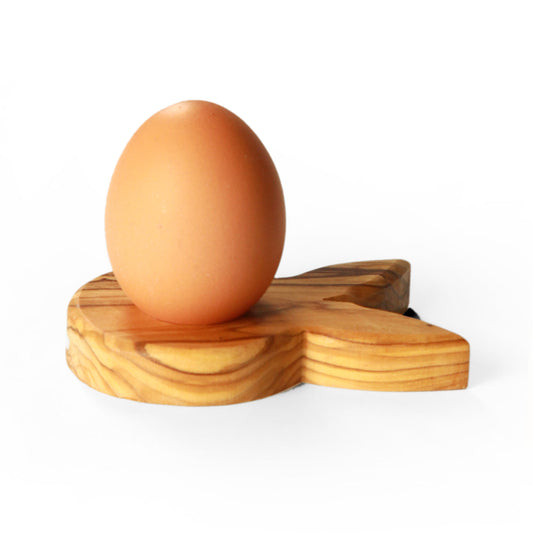 Osterdeko Eierständer Hase Tischdeko aus Olivenholz-0