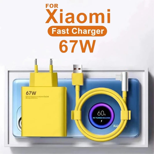 67W Turbo-Ladegerät für Xiaomi & Redmi