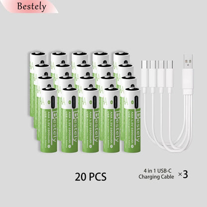 1.5v AAA 6800mAh Li-ion Batterie