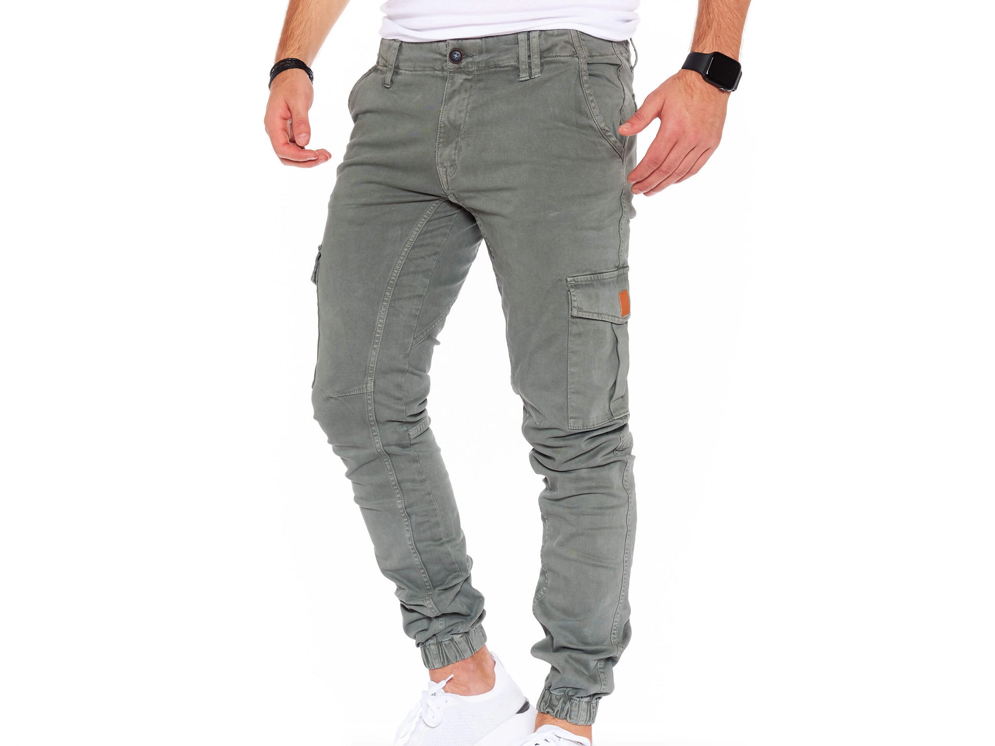 STYLEKO Cargohose Gürtelschlaufen-3