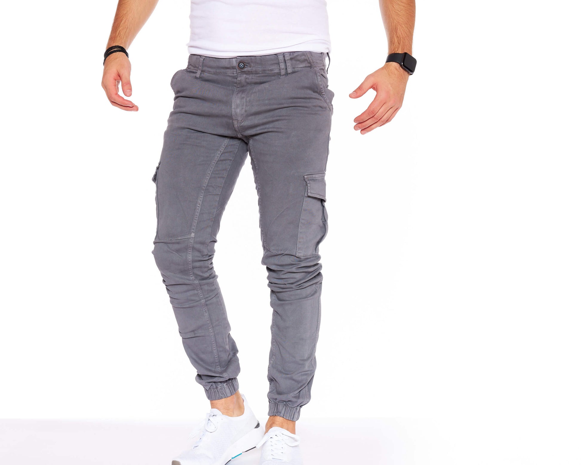 STYLEKO Cargohose Gürtelschlaufen-2
