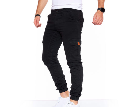 STYLEKO Cargohose Gürtelschlaufen-1