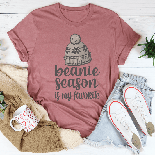 Beanie Season Tee-1