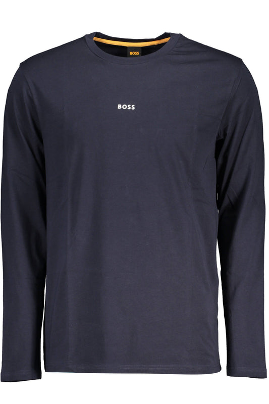 BOSS LONG SLEEVE T-SHIRT MEN BLUE-0