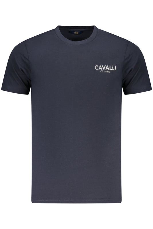 CAVALLI CLASS SHORT SLEEVE T-SHIRT MEN BLUE-0