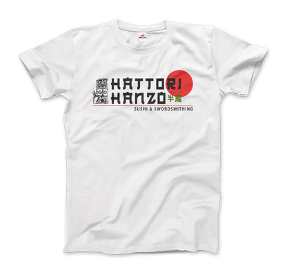 Hattori Hanzo, Sushi and Swordsmithing from Kill Bill T-Shirt-4