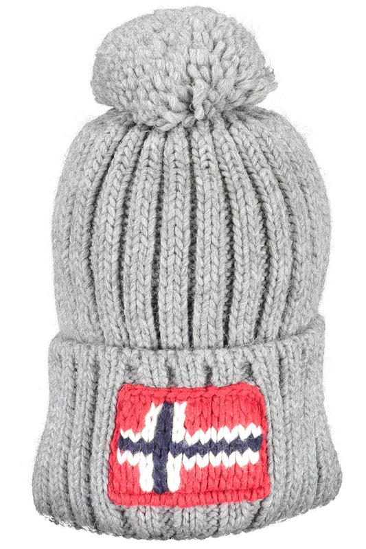 NAPAPIJRI GRAY MEN'S BEANIE-0