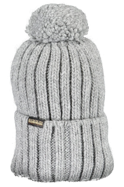 NAPAPIJRI GRAY MEN'S BEANIE-1