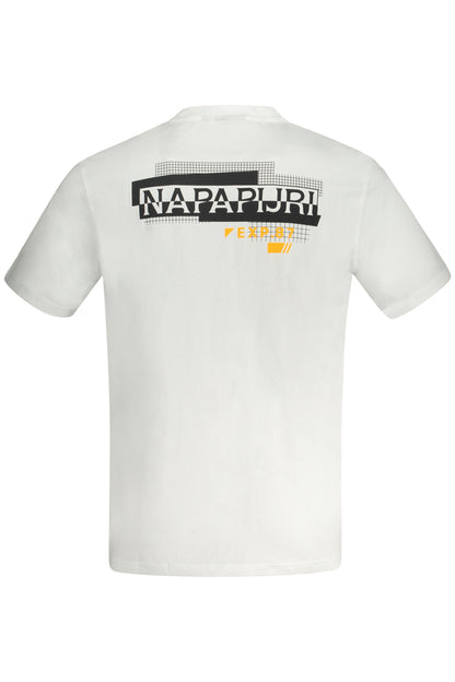 NAPAPIJRI SHORT SLEEVE T-SHIRT MEN WHITE-1