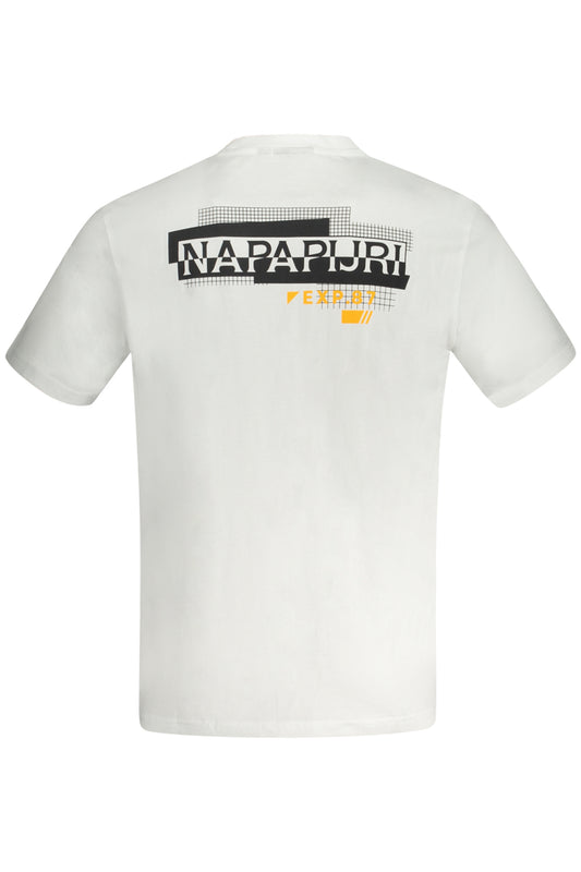 NAPAPIJRI SHORT SLEEVE T-SHIRT MEN WHITE-1
