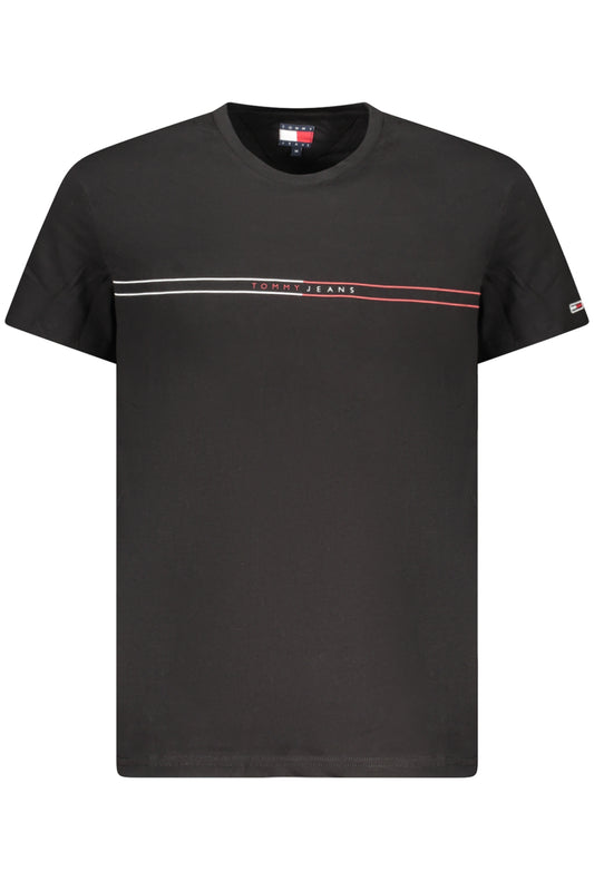 TOMMY HILFIGER SHORT SLEEVE T-SHIRT MEN BLACK-0