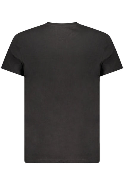 TOMMY HILFIGER SHORT SLEEVE T-SHIRT MEN BLACK-1